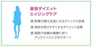 美容ダイエットエイジングケア
